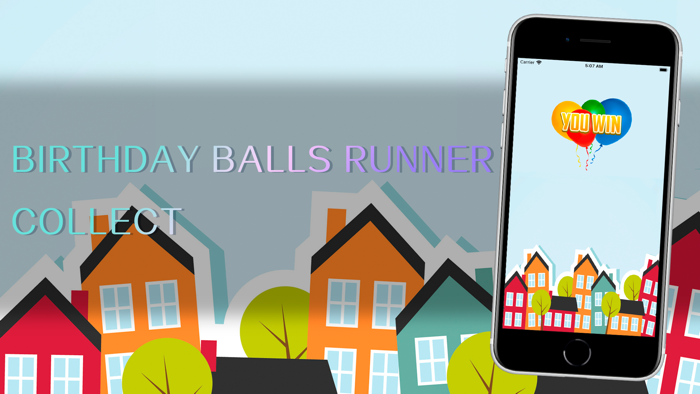 Birthday Balls Runner Collect