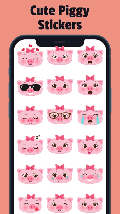 The Piggy Stickers & Emojis