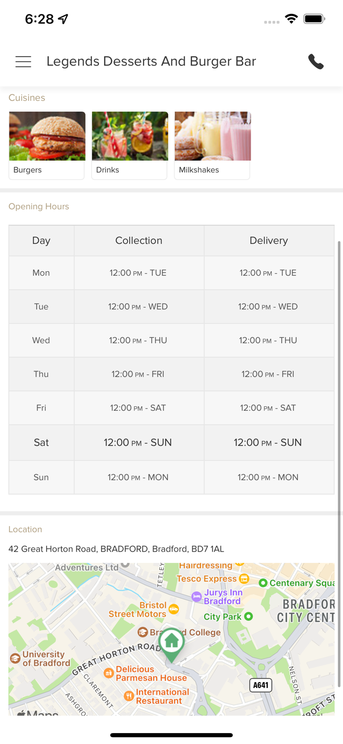 Legends Dessert And Burger Bar