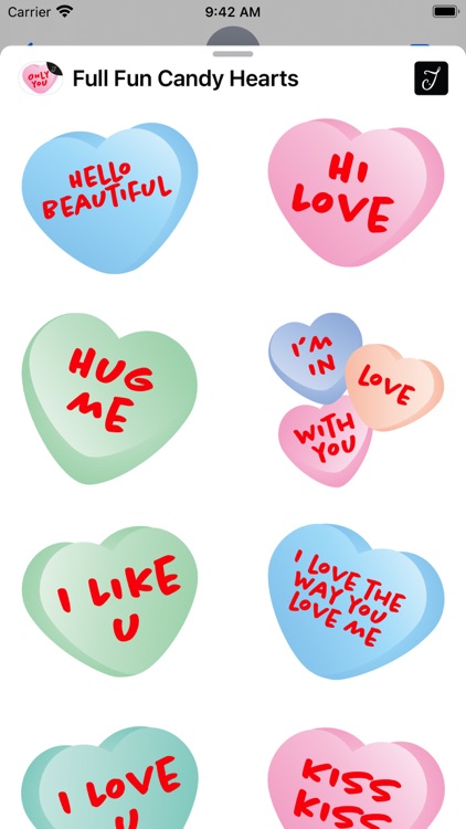 Full Fun Candy Hearts screenshot-5