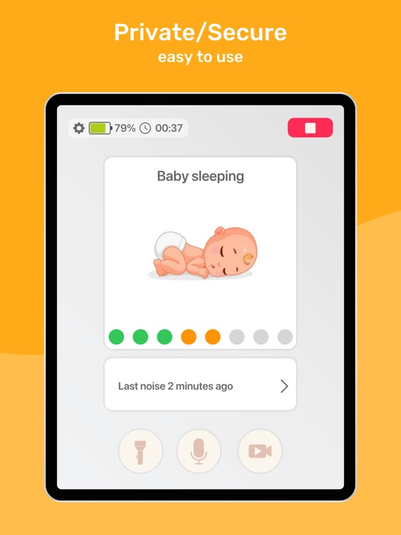 Bambino Baby Monitor screenshot 4