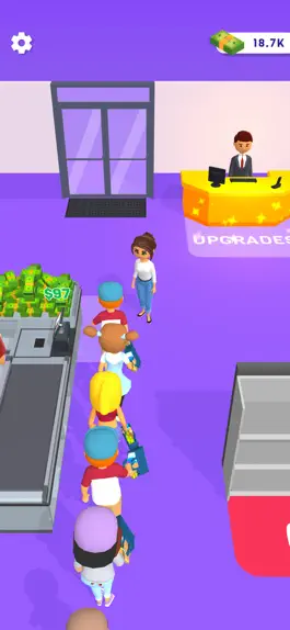Game screenshot Idle Market 3D apk