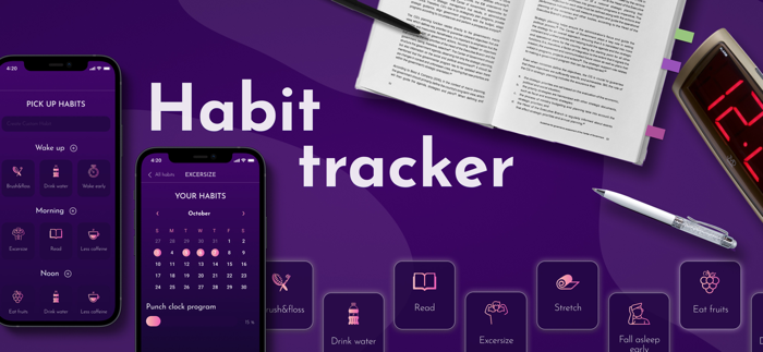 Habit Tracker Daily Planner