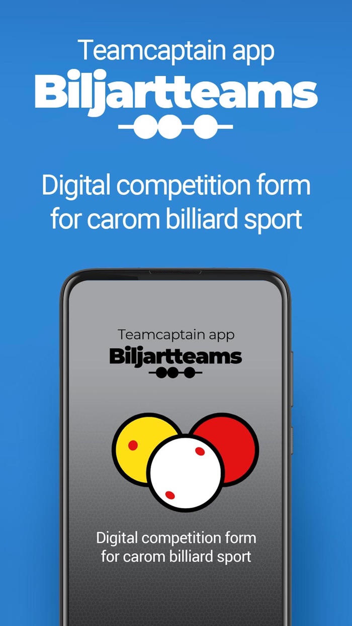 Billiardteams Team Captain