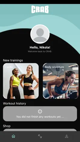 Game screenshot CRAB FITNESS apk