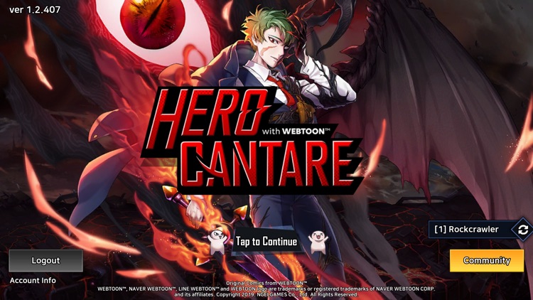 Hero Cantare with WEBTOON™