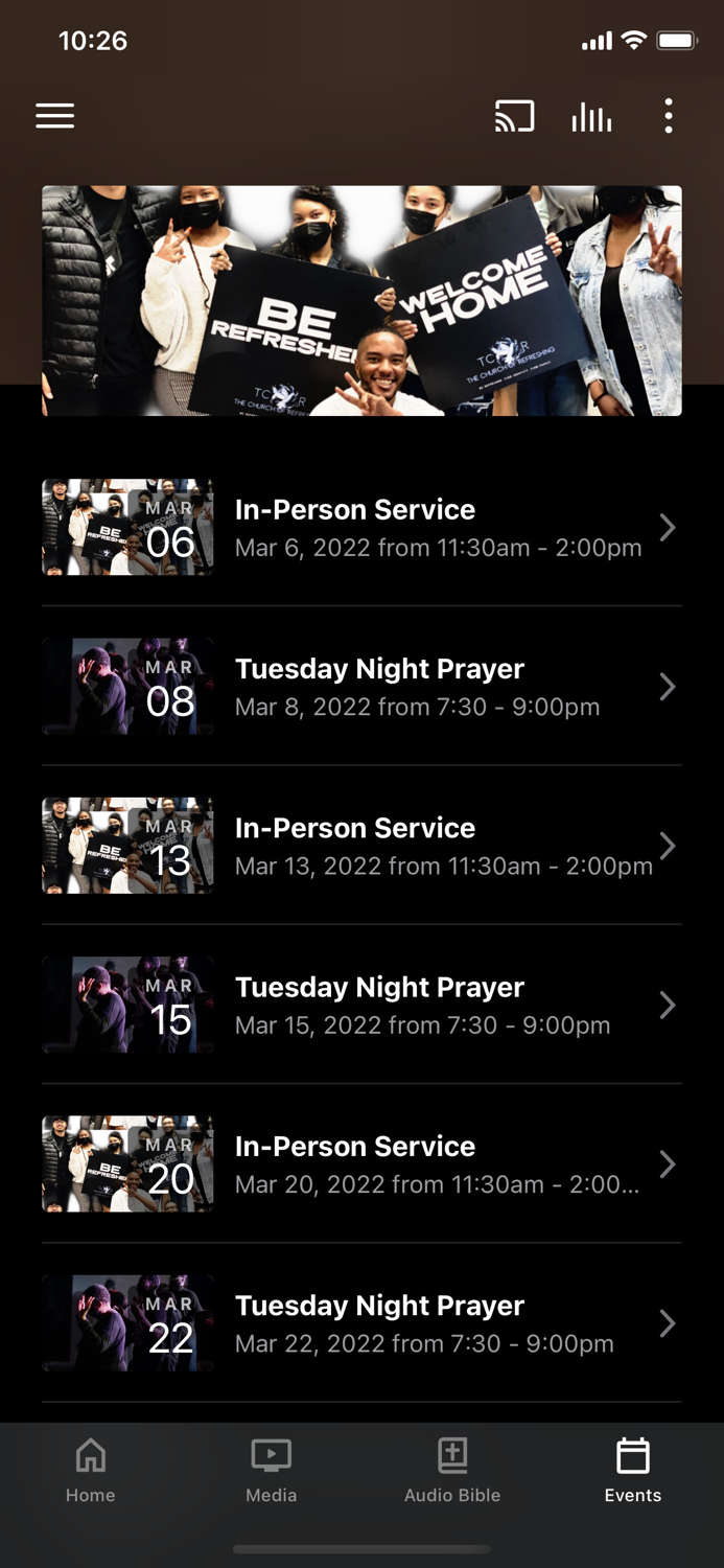 The Church of Refreshing