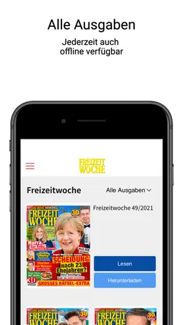 Game screenshot FREIZEITWOCHE ePaper apk