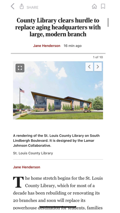 St. Louis Post-Dispatch Screenshot