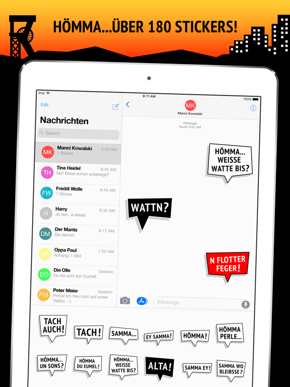 Screenshot #6 pour Ruhrpott Stickers