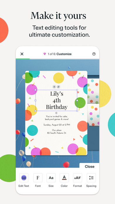 Evite: Party Invitations screenshot 4