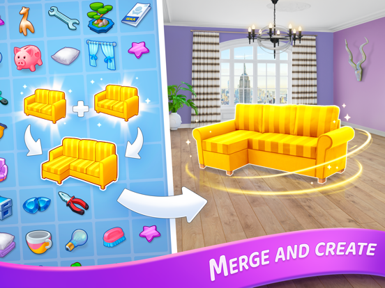 Merge Design: Home Makeover screenshot 2