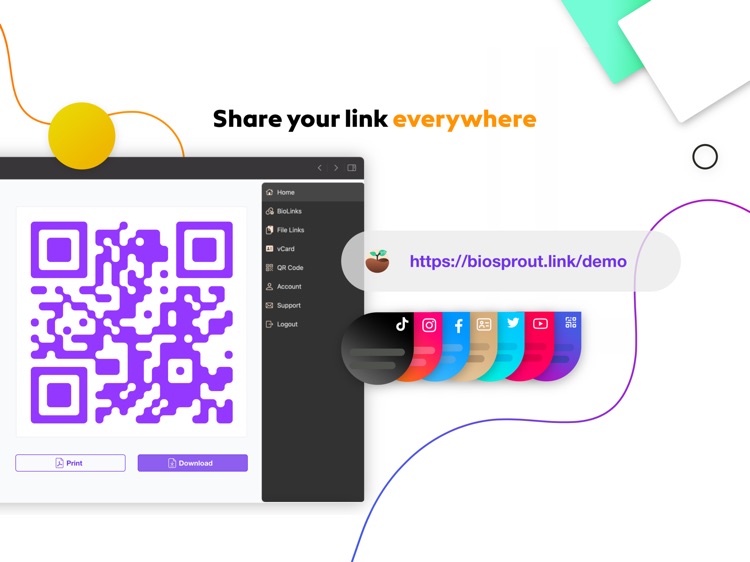 BioSprout—Link & Site Creator screenshot-3
