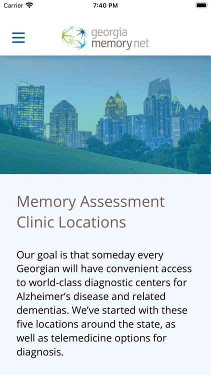 Georgia Memory Net screenshot-3