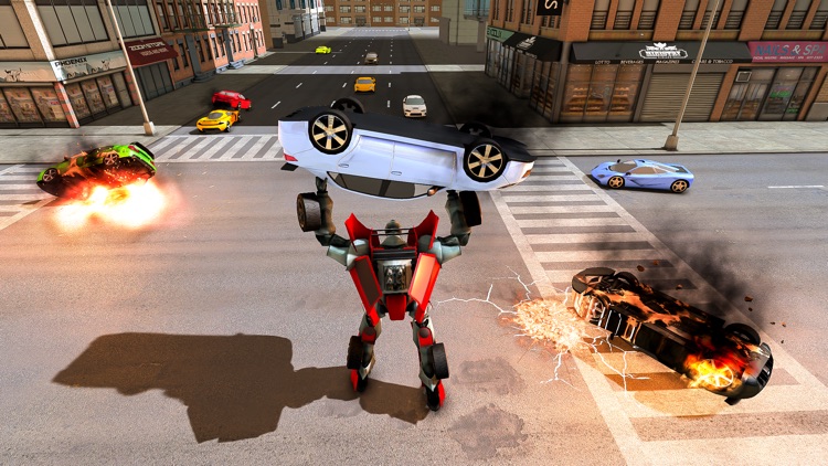 Real Car Robot Fighting Games screenshot-3