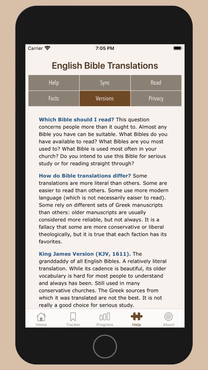 Bible Reading Progress Tracker