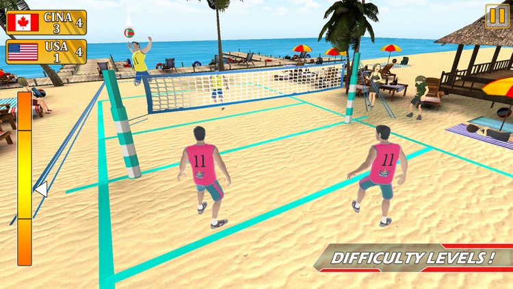 Volleyball Champions Sport 3D screenshot-3