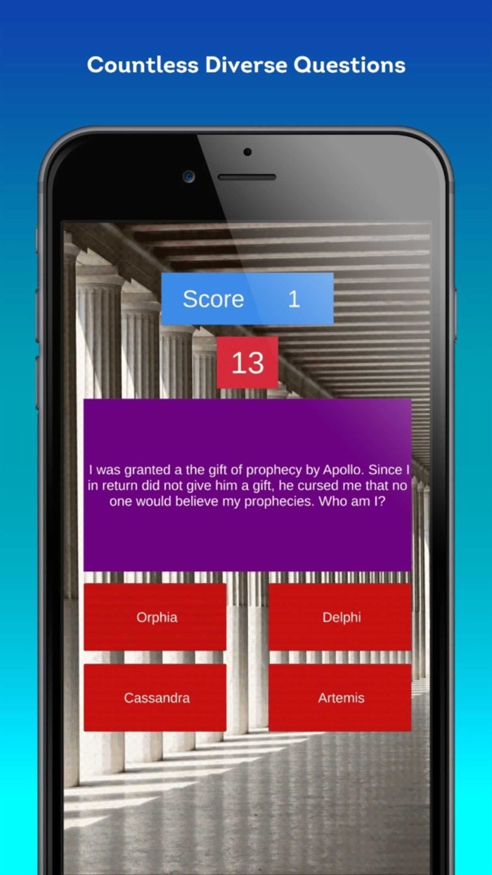 Greek Mythology Trivia Quiz