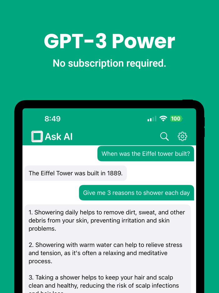 Ask AI - GPT Chatbot