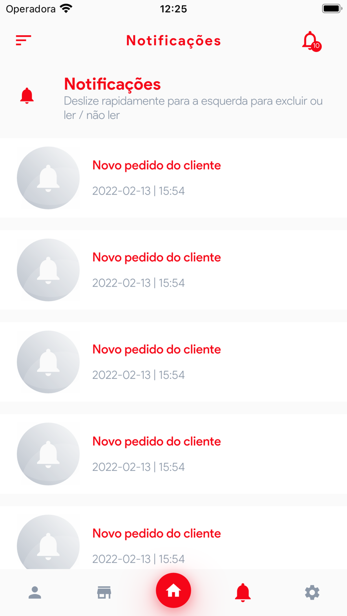 Vou Pedir Delivery Lojista