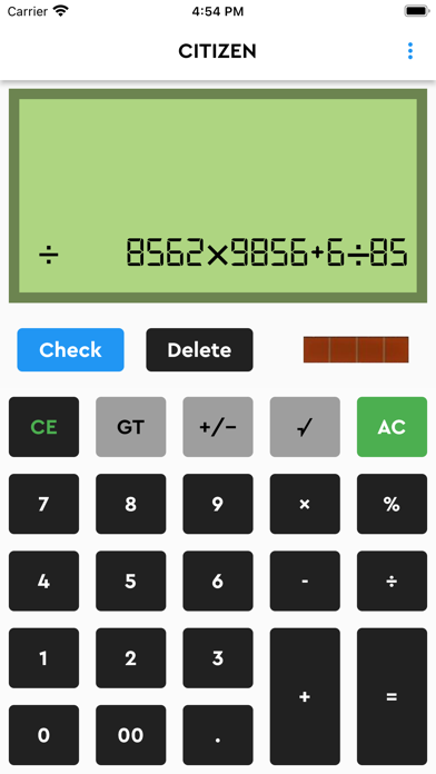Citizen Basic Calculator screenshot 3