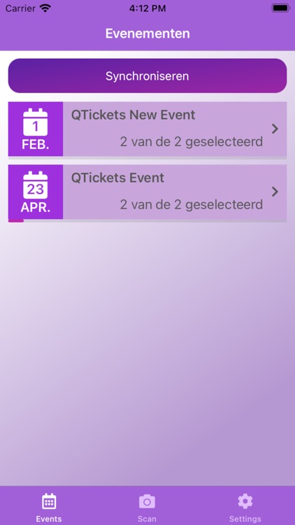 QTickets Scanner