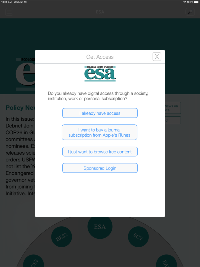 Ecological Society of America