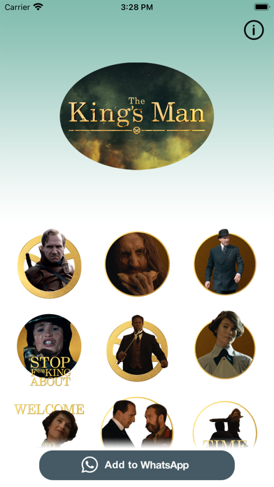 The King's Man Stickers screenshot 1