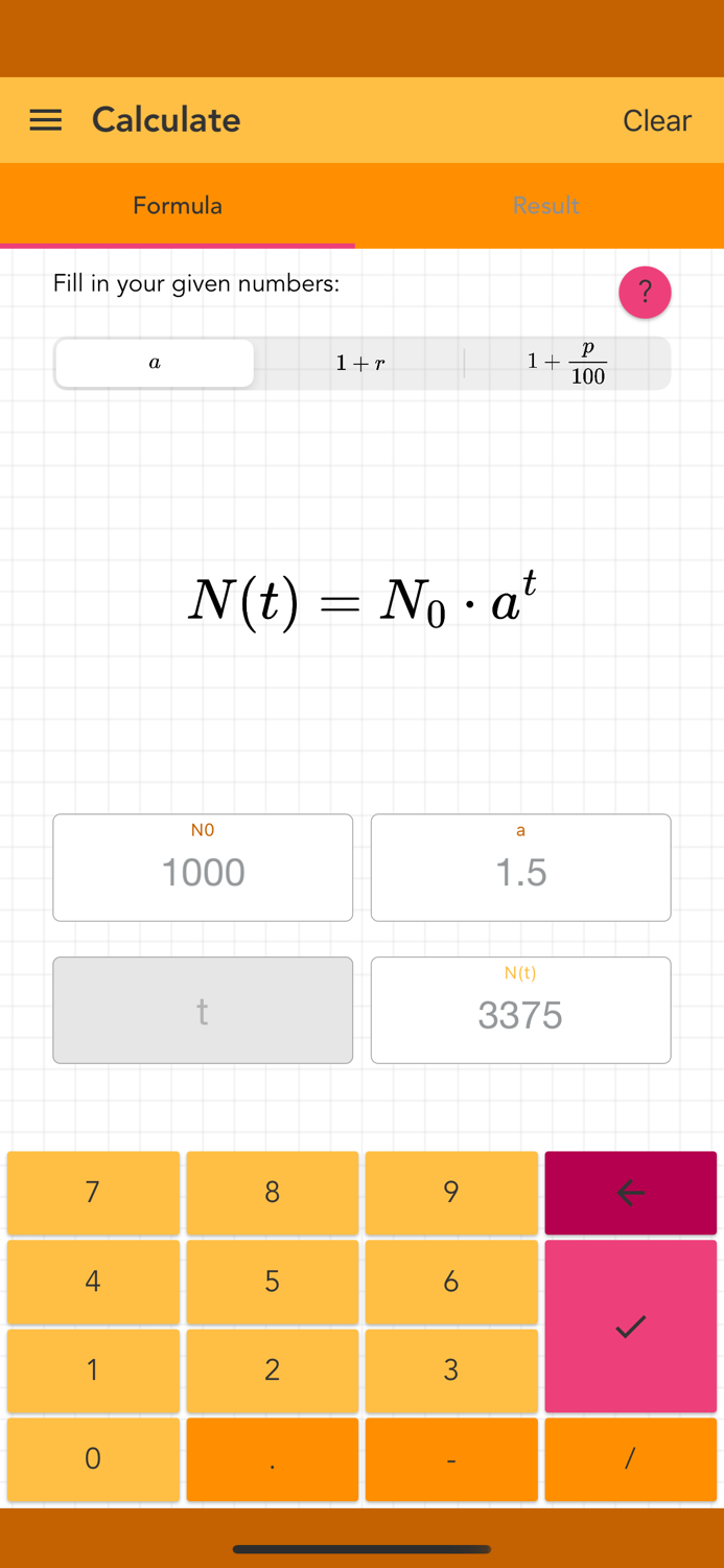 Exponential Growth Decay PRO