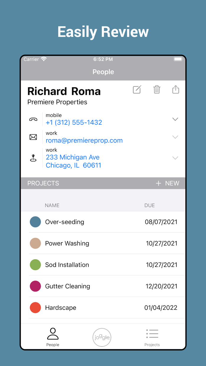 Joggle - Mobile Sales CRM