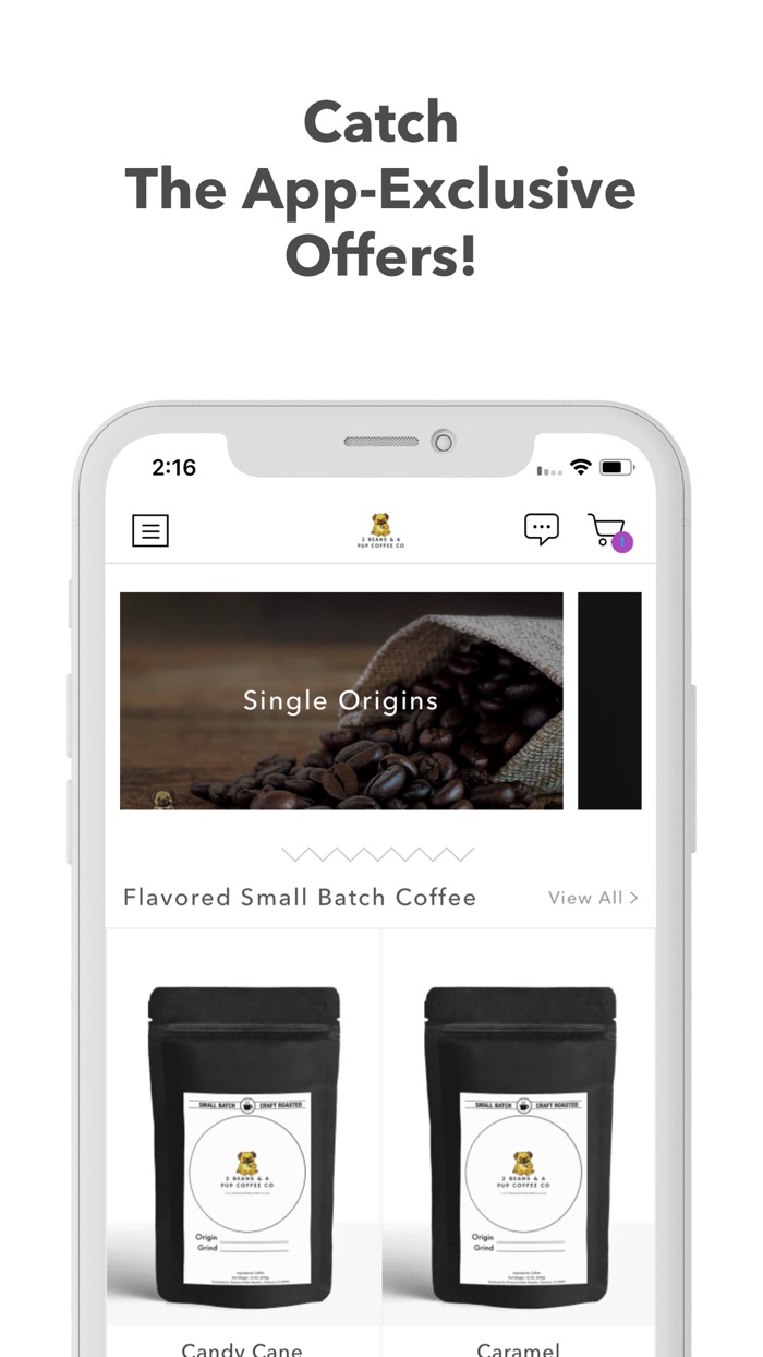 2 Beans  A Pup Coffee Co