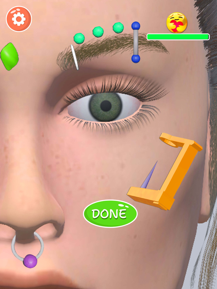 Piercing Tattoo Salon 3D ASMR