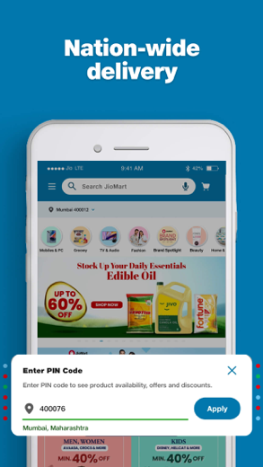 JioMart Online Shopping App for iPhone - APP DOWNLOAD