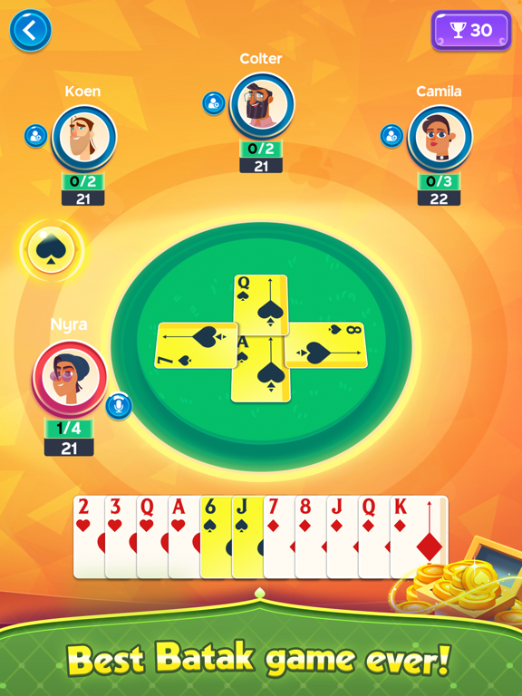 Batak - Trick Taking Game screenshot 2