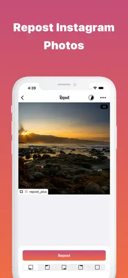 Game screenshot Repost Plus for Instagram hack