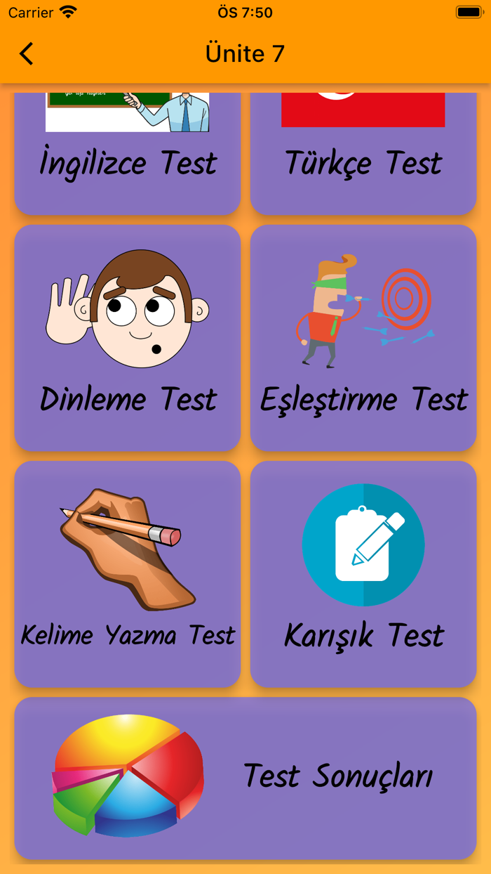 4 Sınıf İngilizce