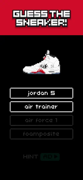 Game screenshot Sneaker Pixel Quiz apk