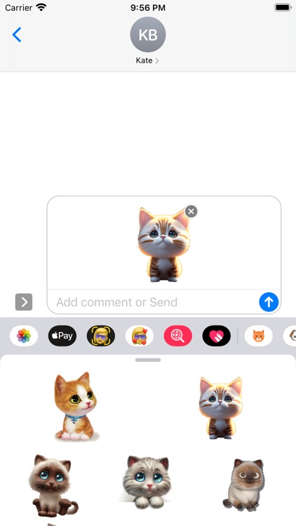 Kitten Stickers screenshot-3