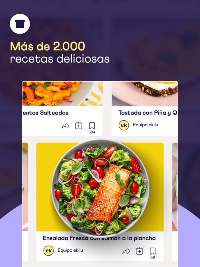 ekilu - Recetas Saludables en App Store