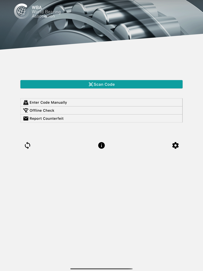 WBA Bearing Authenticator 2.0