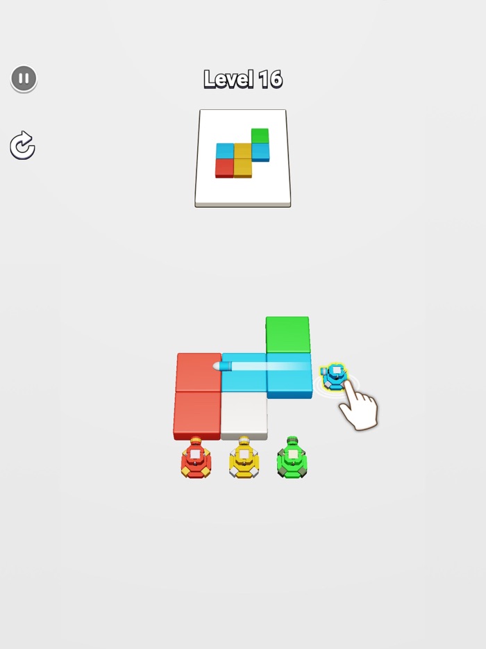 炮台有点忙—色彩拼接游戏