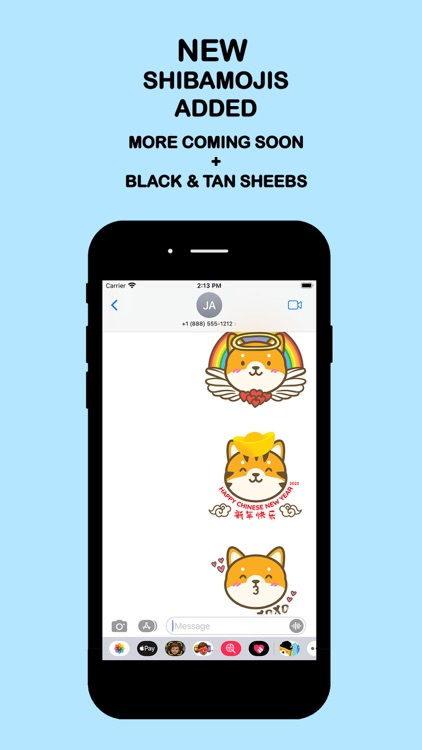 Shibamoji Shiba Sticker Add-On