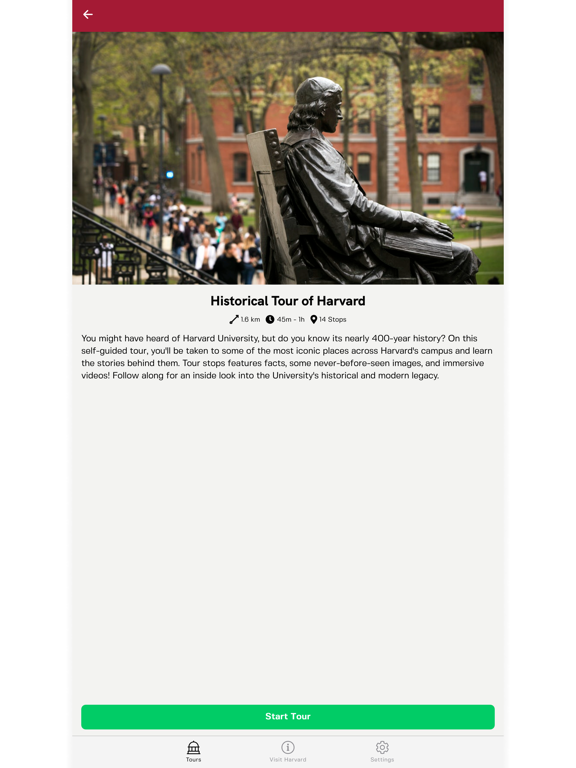 Visit Harvard screenshot 2