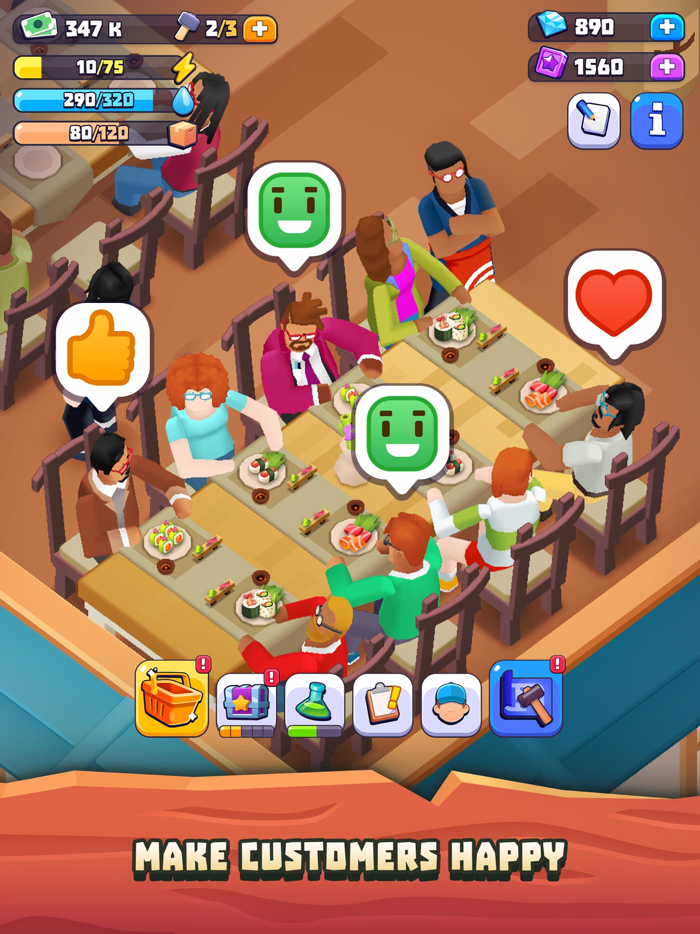 Sushi Empire Tycoon—Idle Game