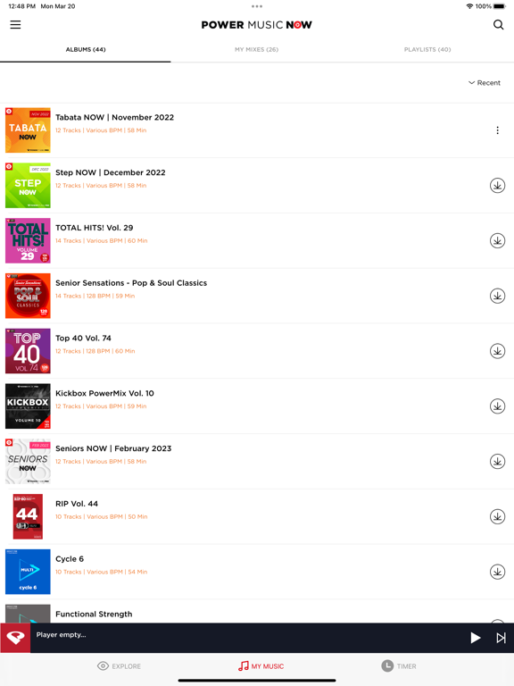 PowerMusicNow screenshot 2