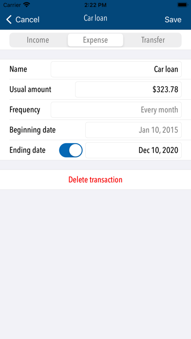 How to cancel & delete EstiBudget from iphone & ipad 4