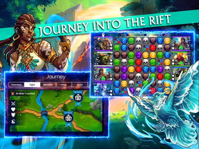 Gems Of War Match 3 Rpg をapp Storeで