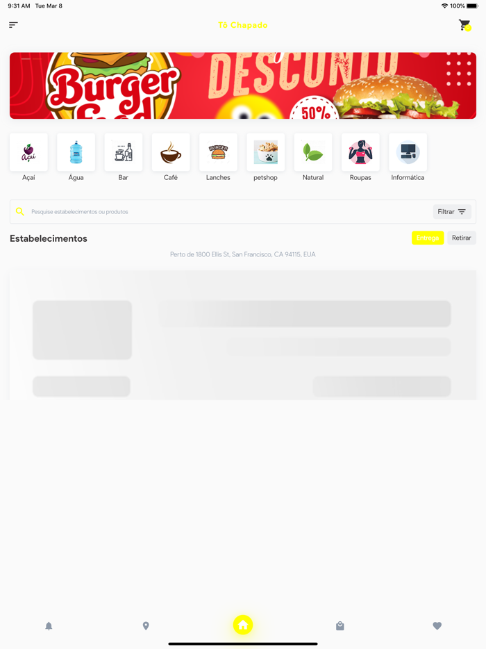 Tô Chapado Delivery de Bebidas