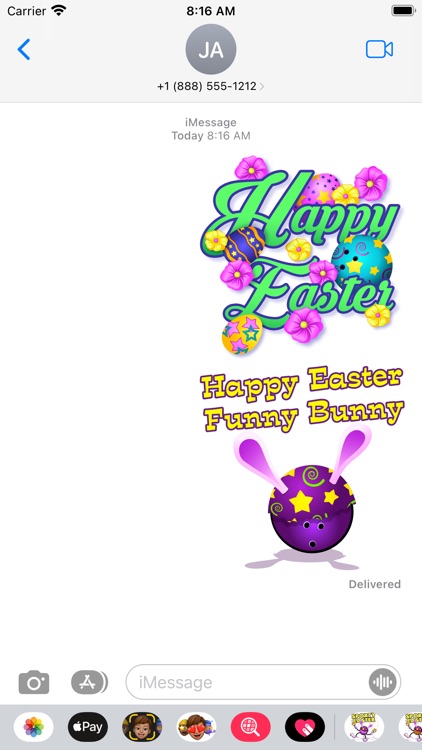 Easter Bowling Stickers screenshot-4