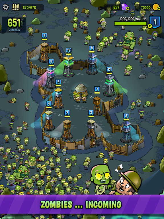 Zombies vs. Towers screenshot 2